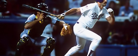 On this day… Gibson goes deep